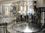 Compact Beer Filling Machine , Automatic Glass Bottling Equipment