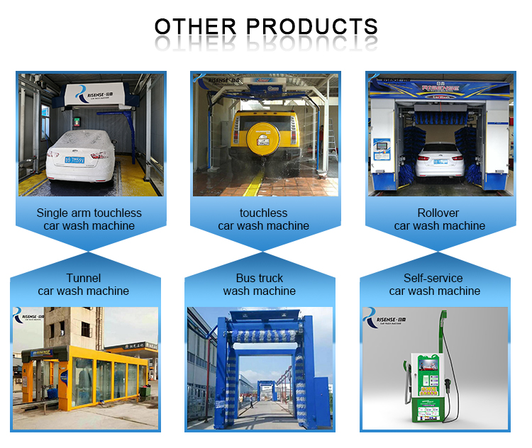 800*580*1750mm Self Service Car Wash Machine With Shampoo Consumption Of 4ml/Min