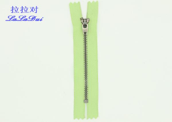 Dress / Child Wear / Suits / Jeans Metal Zipper Semi - Auto Lock Slider Antique