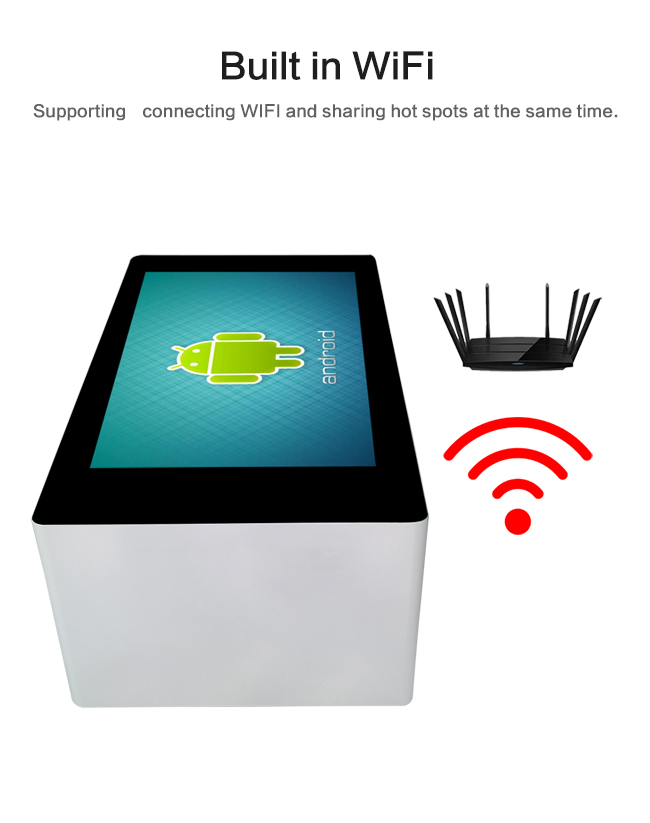 Smart Touch Table Lcd Table 55'' Smart Android Interactive Multitouch Lcd Computer
