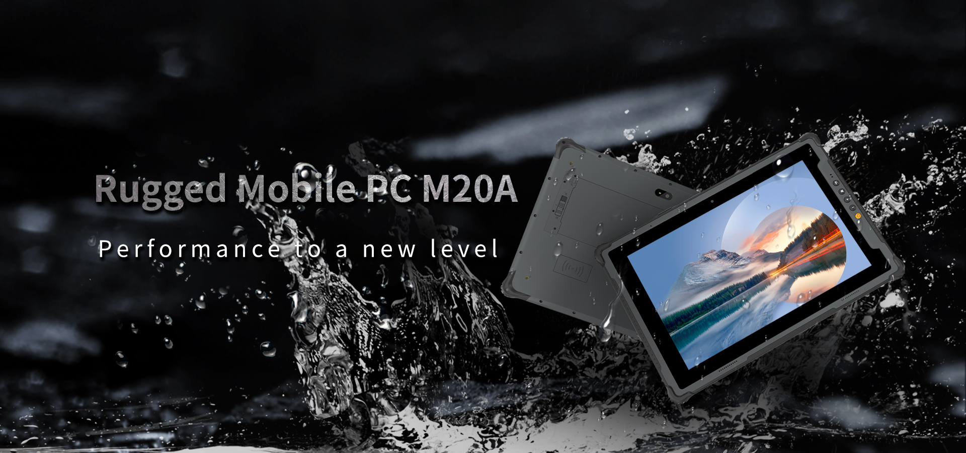 Business Rugged Tablet PC With Intel Processor And Finger Print Scanner