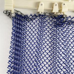 China Aluminum Alloy Wire Coil Curtain For Upscale Settings wholesale