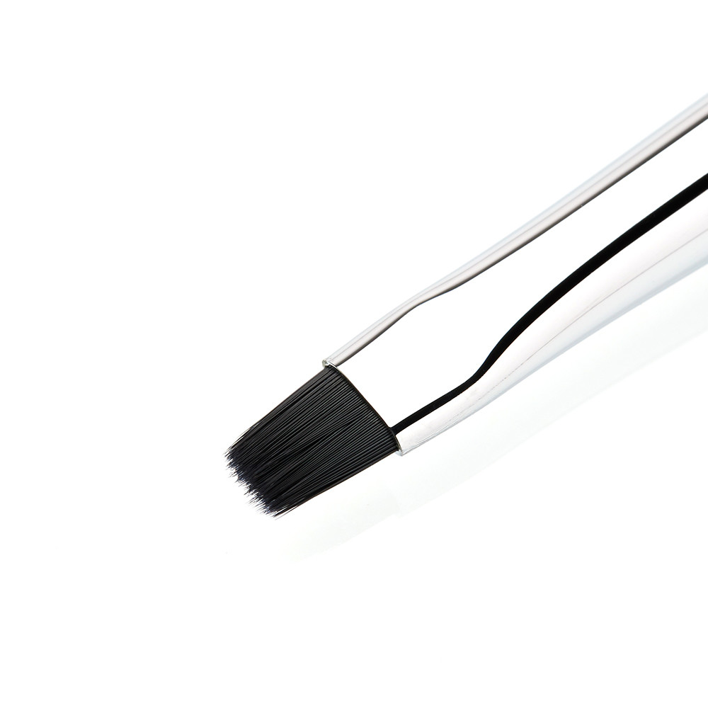 Eyebrow Eyeliner Synthetic Makeup Brushes Set with Wood Handle