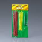 Tag card separated polybag nylon cable ties