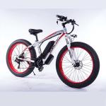 Cool Electric Mountain Bicycles , Fat Tire Electric Bike Bicycle 26 Inch Wheels