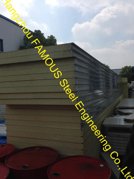 Quality Structural Insulated Sandwich Panels , Wall And Roof PU Panels for sale