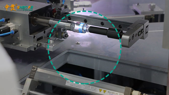 Full Servo 3-color Silk Screen Printing Machine With Vision Camera Orientation For Irregular Bottle SF-MP310