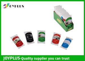 China Wihte Color Car Wet Wipes / Non Woven Wipes With Fragrance Light Weight wholesale