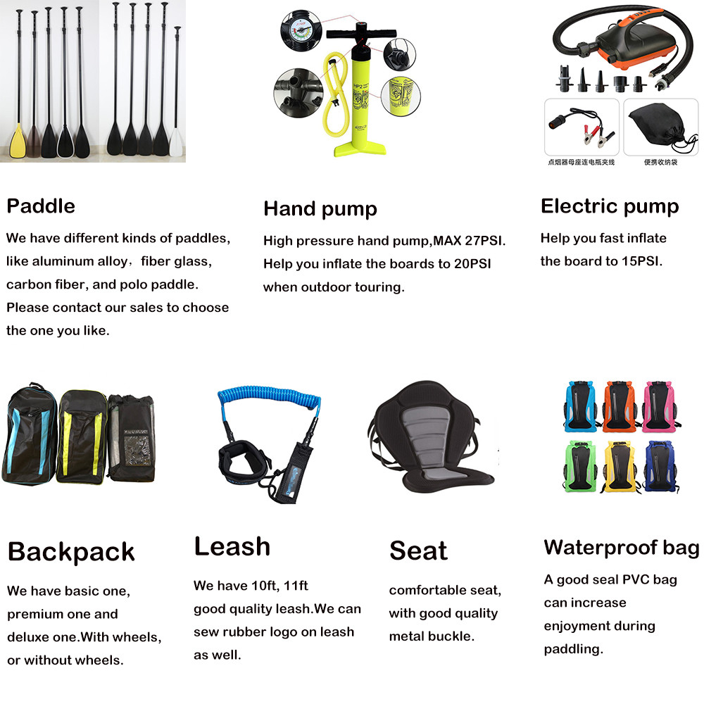 China top quality stand up sup inflatable paddle board factory