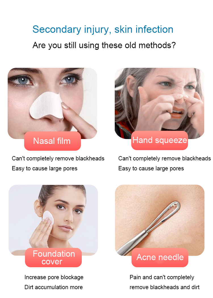 Eco Friendly Electric Blackhead Remover Tool Beauty Skin Acne Rejuvenation