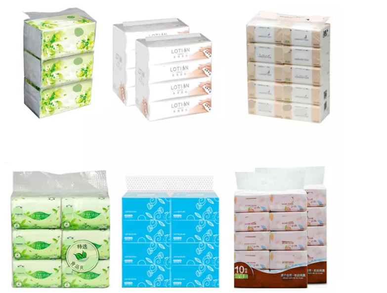 Good price PLC control facial tissue paper packaging machine wet tissue packaging machine