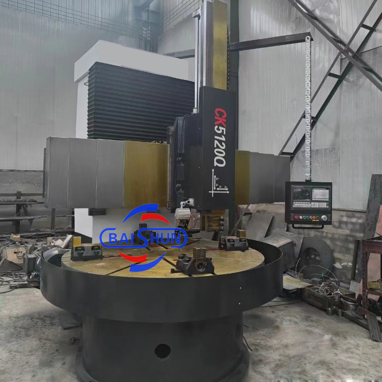 CK5123 Cnc Vertical Lathe Machine VTL Single Column Cnc Vertical Turning Turret