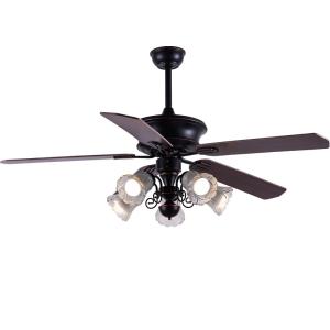 China Classic 52In American Ceiling Fan Plywood Blades With Remote Control wholesale