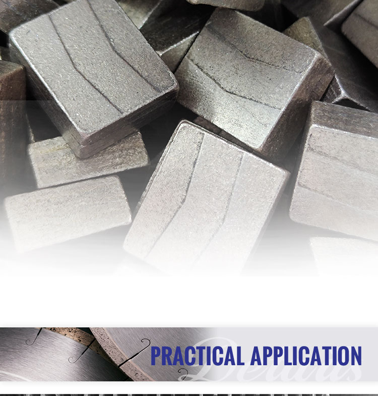 High Wear Resistance Diamond Segments for Marble Stone Cutting in Gongrete Korea Tool