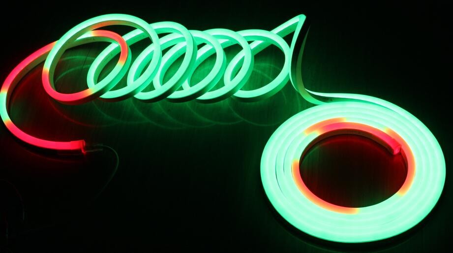 Side-view flat 11*19mm high cri rgbw dmx color changing addressable digital dmx led neon