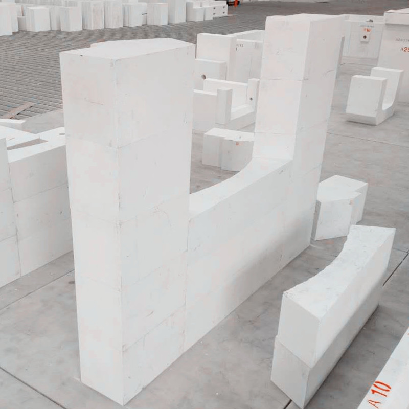 Electrocast Refractory Bricks Made from Pure Alumina and Zircon Sand for Glass Kiln