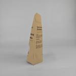 Free samples High Quality Food grade Kraft Paper 90g Snack Packaging Bags Stand