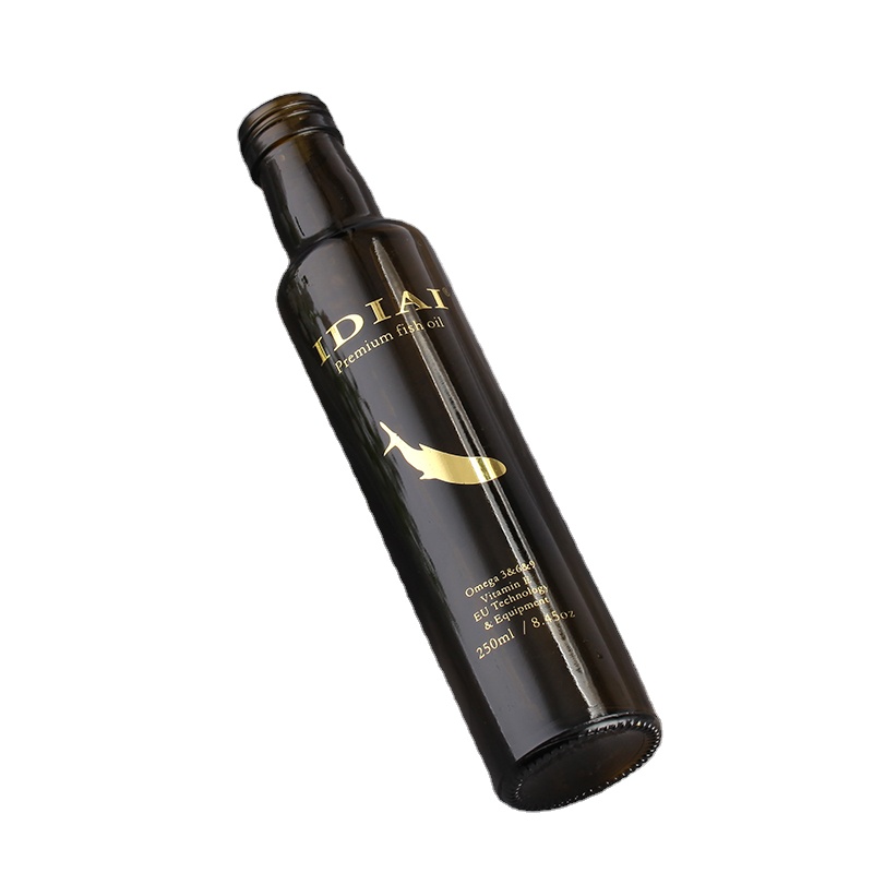 Glass Bottles for Olive Oil and Liquor in 700ml 750ml Amber Sample Provided Freely