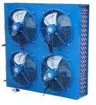 5HP big double fans freezer air cooled condenser in refrigeration FNF-10.2/50