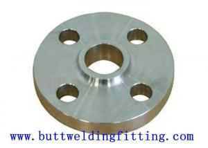 3000 MM Forged Steel Flanges , 2507 UNS S32750 2507 2 150# Stainless Steel Slip On Flange
