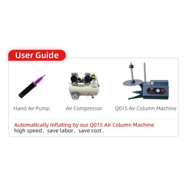 Wine Bottle Inflatable Air Column Bag PE PA Material Durable