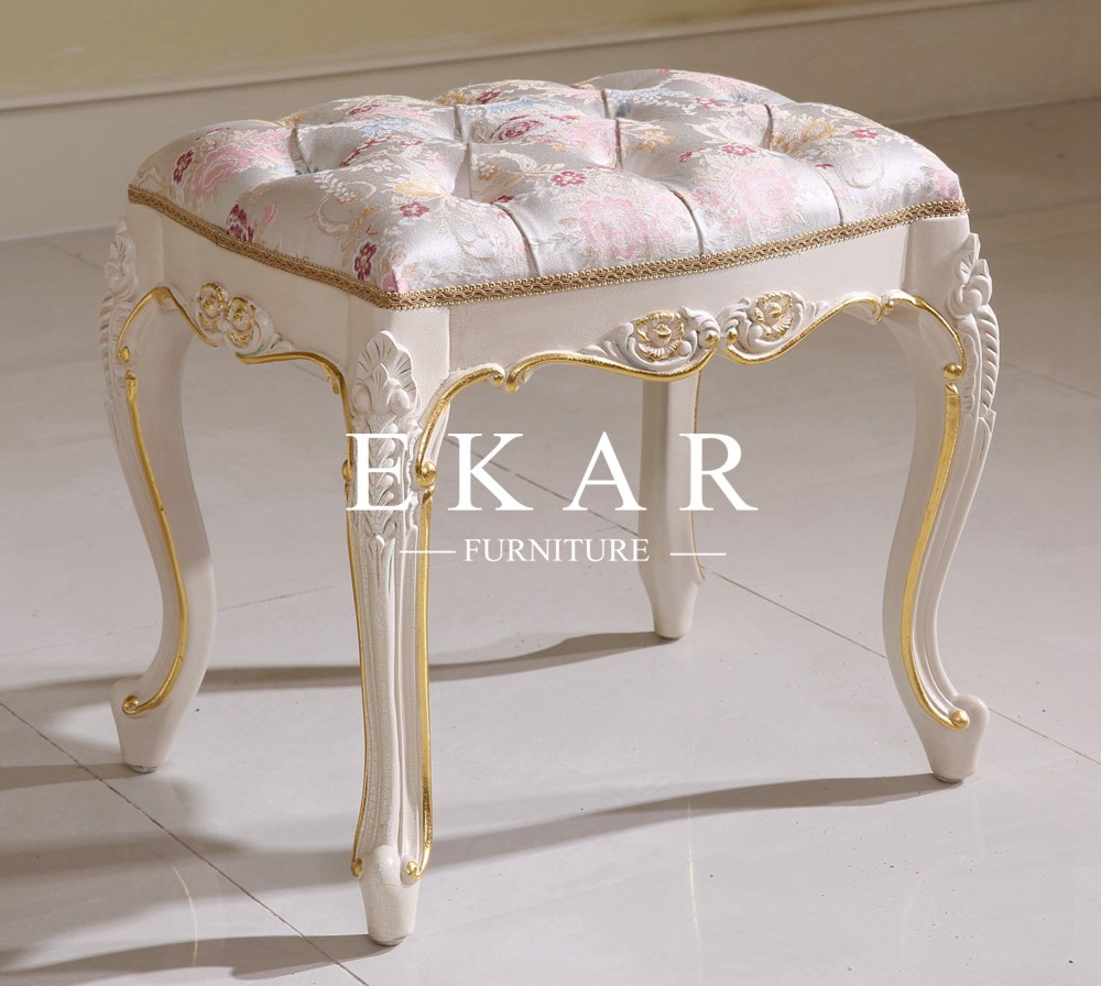 Fabric Chair Antique Make Up Dresser Stool For Dressing Table LS-A106E