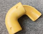 High Strength FRP Connectors Handrail Fence Fittings Fiberglass Tee / Pipe