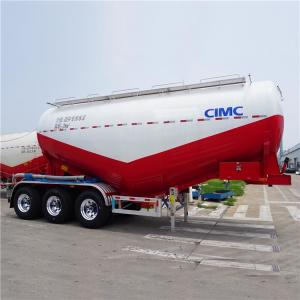 China 50T 90CBM Silobas V Shape Cylindrical Pneumatic Sand Trailer wholesale