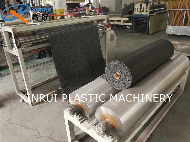 Custom Designed Cnc Cutting PVC Coil Car Floor Mat Rolls Making Machine