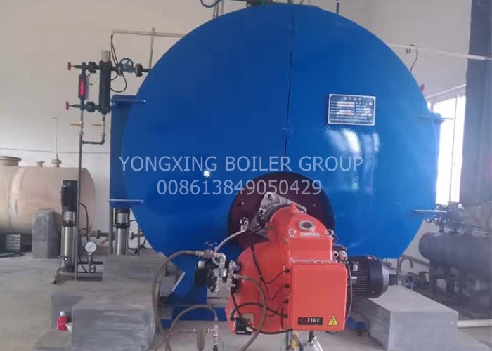 Industrial Fuel Oil Hot Water Heater 7MW Multiple Pressure Protection