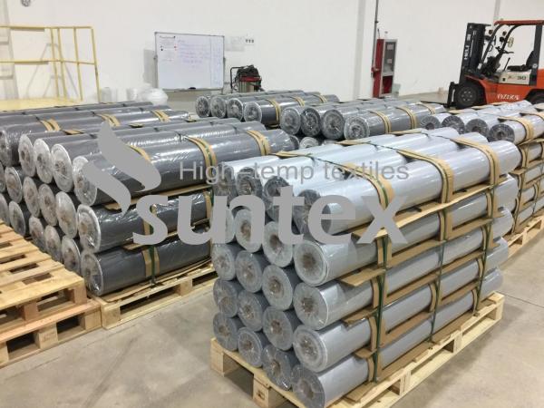 Anti Heat Fire Protection Silicone Rubber Coated Fiberglass Cloth/fabric For
