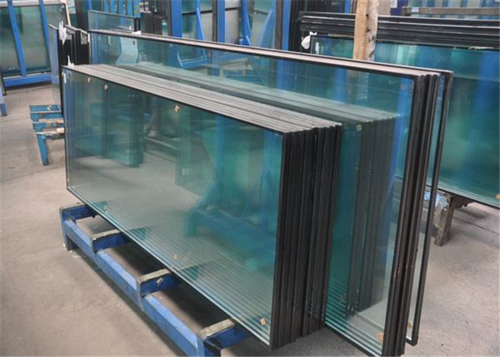 Heatproof Clear Double Glazing Tinted Glass For Building Doors / Windows
