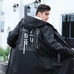Long Raincoat, Men Rainwear, Motorcycle Riding Recycle Non-disposable Durable