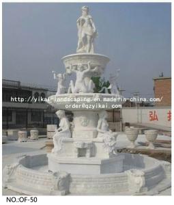China Hand Carved Stone Fountain, Outdoor Garden Water Fountain (YKOF-50) wholesale