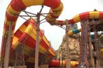 18m Height Big Adult Water Slide Outdoor Fiberglass Speaker Shape