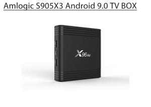 China New Arrival Amlogic S905X3 TV Box X96 Air 2gb/4gb ram 16gb/32gb/64gb rom Android9.0 Streaming Set Top Box on sale
