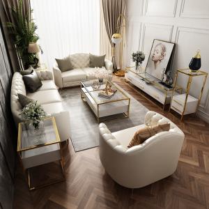 China Customized Hotel Bedroom Furniture U Shaped Leather Sectional Sofa Set wholesale