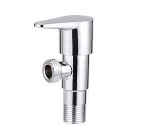 China Balcony Plating Hot Water Angle Valve Electroplate SUS201 wholesale