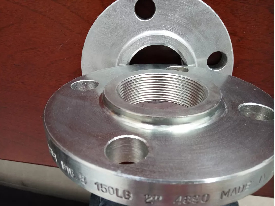 Std Pharmaceutical 304 Threaded Flange Asme B16.9 Din Ansi Jis Gost