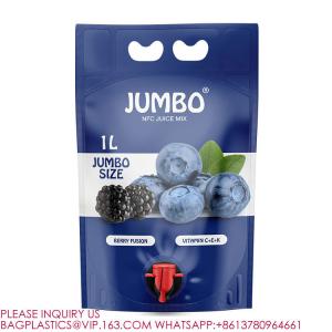China Bib Bag Wine Juice Drinks Oil Packaging Bag Heat Seal Beverage Customization juice bags wholesale