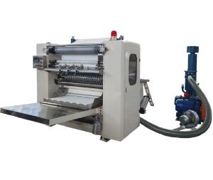 China Pneumatic Slitting Hand Towel Making Machine , PLC Tissue Paper Machinery wholesale