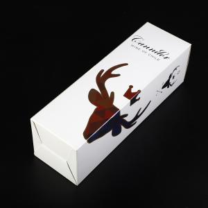 China Collapsible Cardboard Wine Gift Boxes Single Bottle Crash Lock For Champagne Whisky Alcohol wholesale