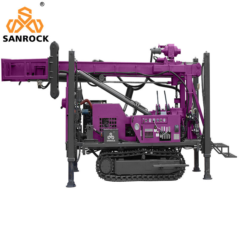 Rotary Core Drilling Rig Exploration 500m Hydraulic Portable Core Drilling Rig Machine