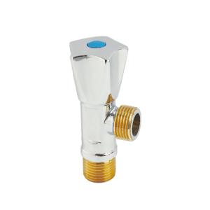 China Bathroom 1/2 Brass Angle Valve For Water 300000 Times On Off Wear Resisting wholesale