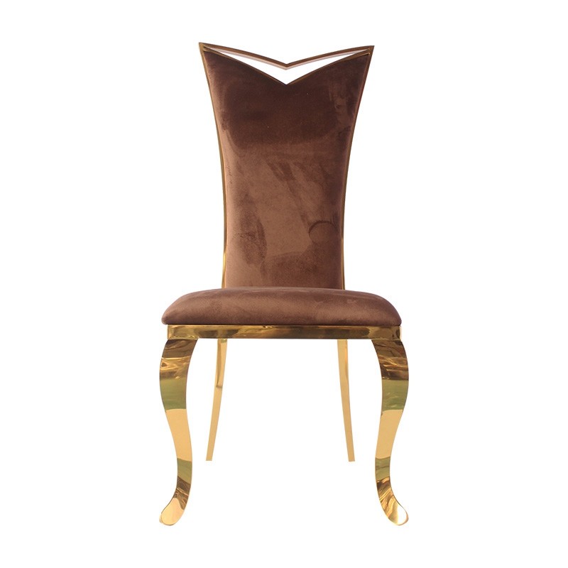 Velvet Simple Chair - Light Luxury Design - 7kgs Gross Weight