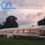 Customized Size Popular Outdoor Exhibition Party Tent White Aluminum Marquee