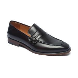 China Logo Customized Anti Skid Mens Leather Dress Shoes wholesale