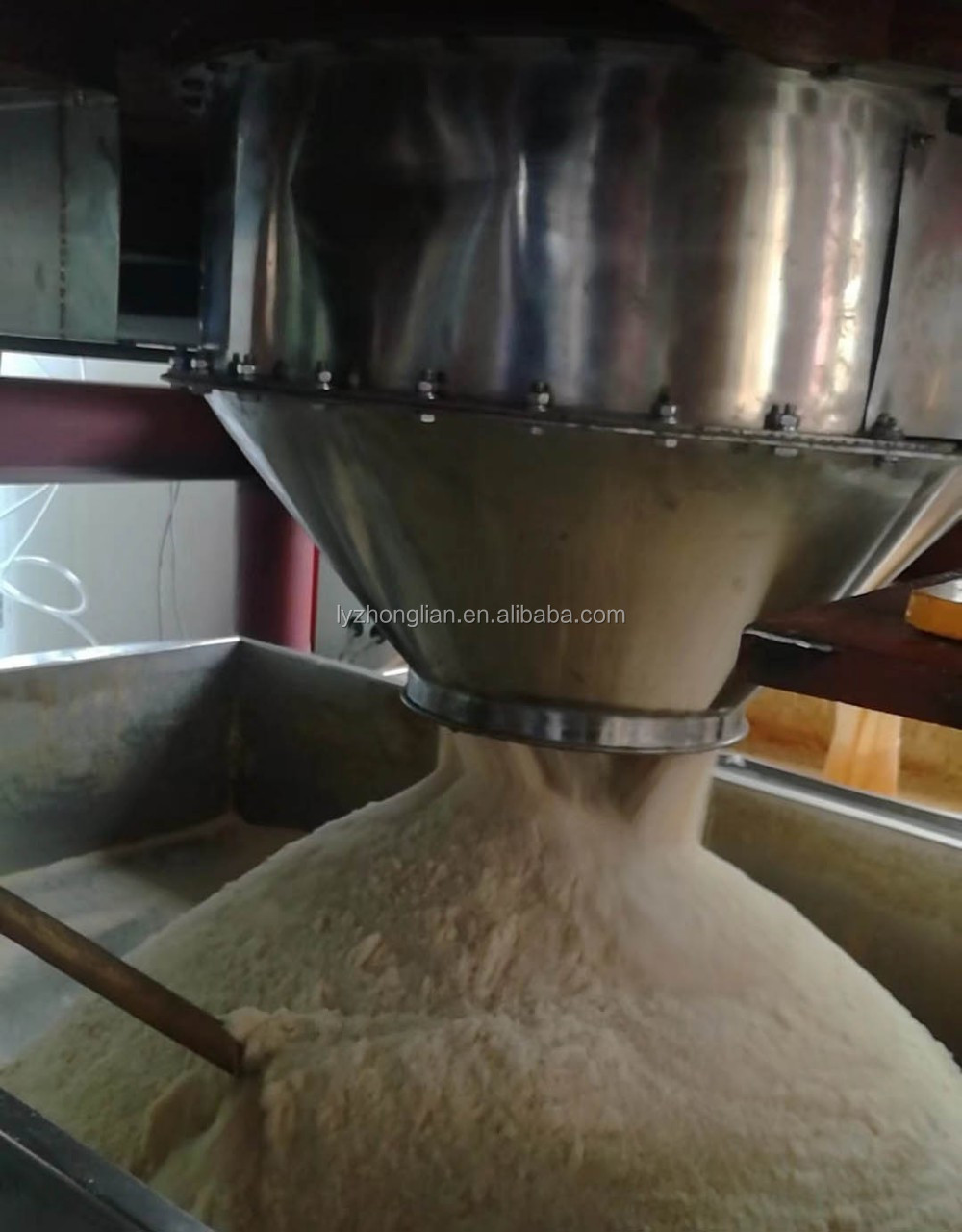 GMP industry Acid discharge gypsum starch sugar metal products scraper centrifuge