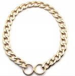 Adjustable Pet Dog Choke Chain Collar Chain Collar Necklace For Dog Snake Chain