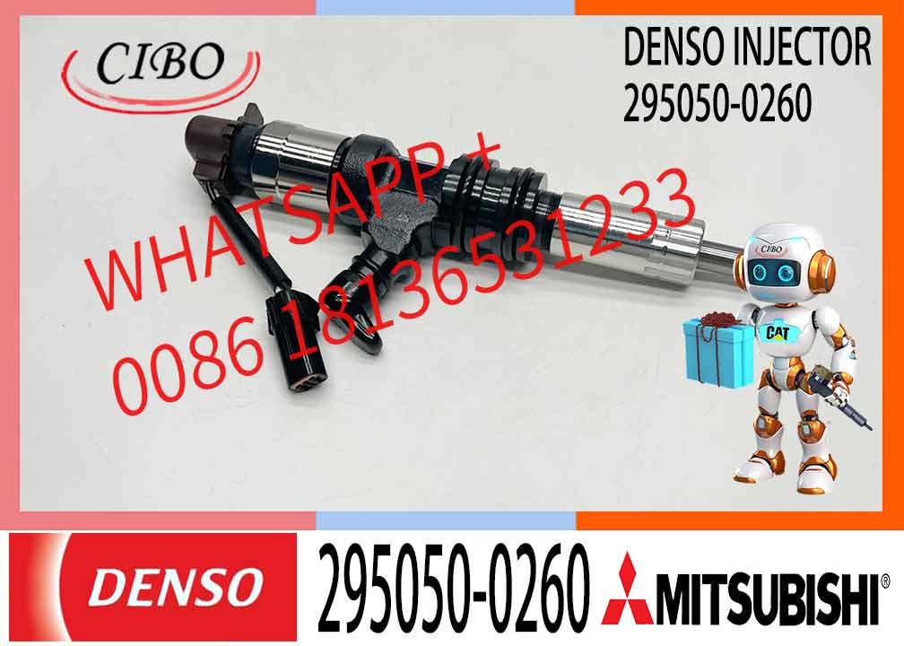 Diesel Common Rail Fuel Injector 295050-0260 Me306476 095000-6861 095000-8620